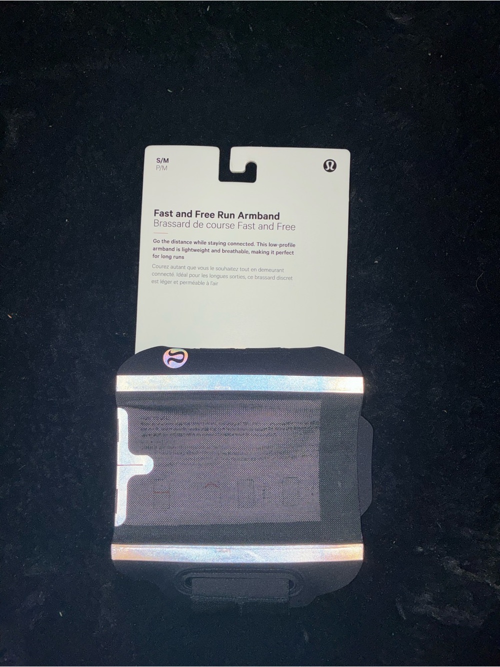 lululemon athletica Fast and Free Run Armband - Black